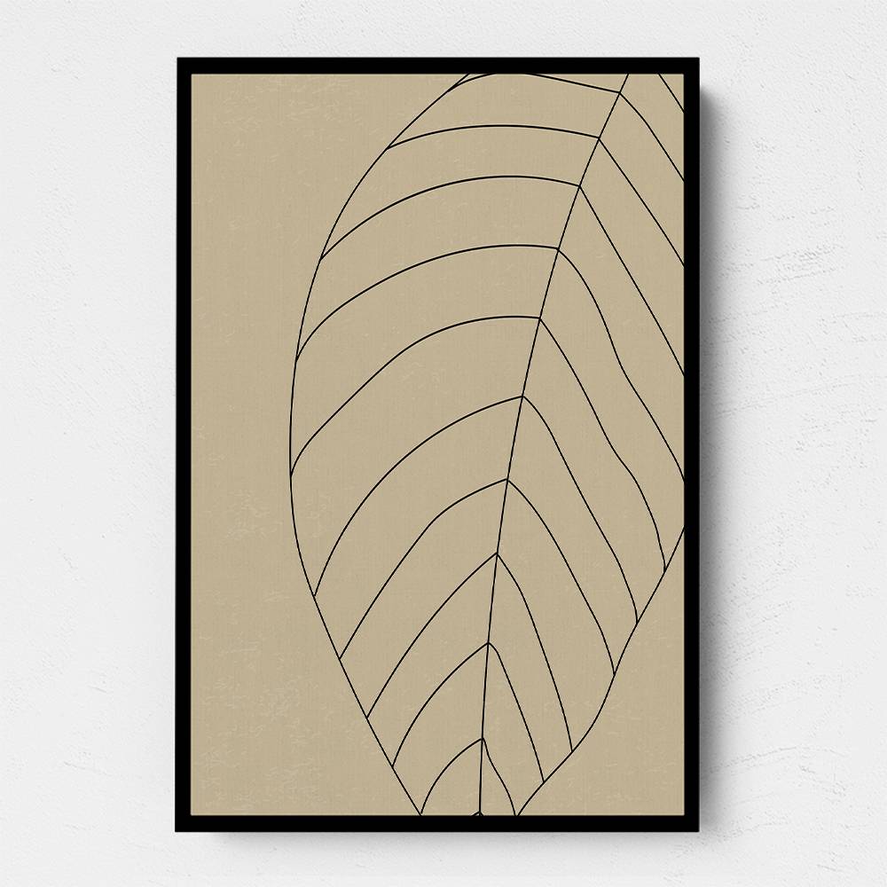 Minimal Leaves #4 Wall Art Minimal Leaves #4 Wall Art