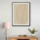 Minimal Leaves #4 Wall Art Minimal Leaves #4 Wall Art
