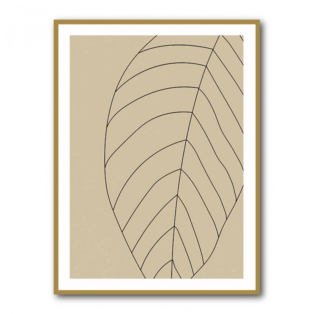Minimal Leaves #4 Wall Art Minimal Leaves #4 Wall Art