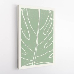 Minimal Monstera Collection #1 Wall Art