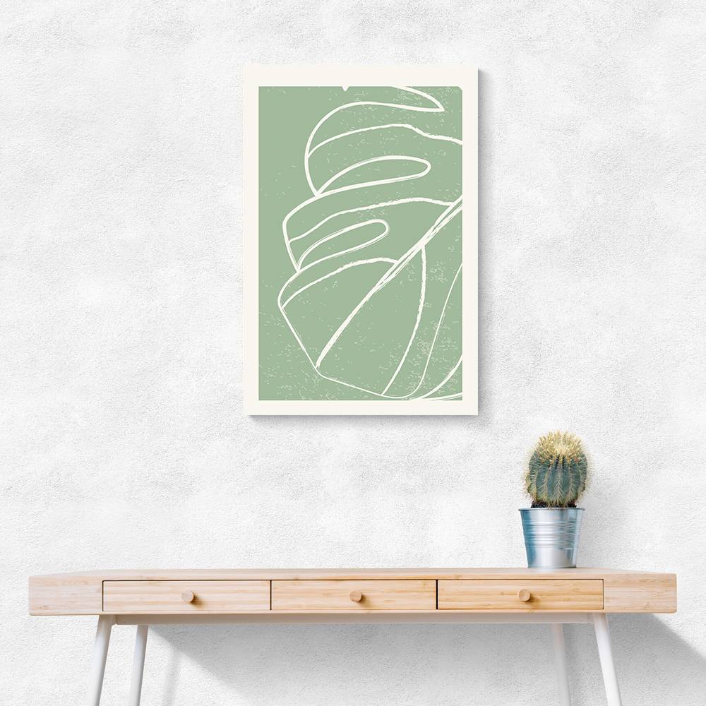 Minimal Monstera Collection #2 Wall Art Minimal Monstera Collection #2 Wall Art