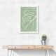 Minimal Monstera Collection #2 Wall Art Minimal Monstera Collection #2 Wall Art