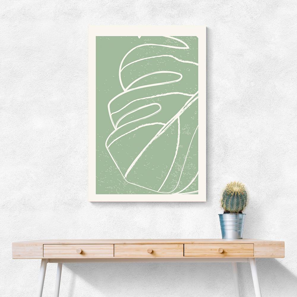 Minimal Monstera Collection #2 Wall Art Minimal Monstera Collection #2 Wall Art