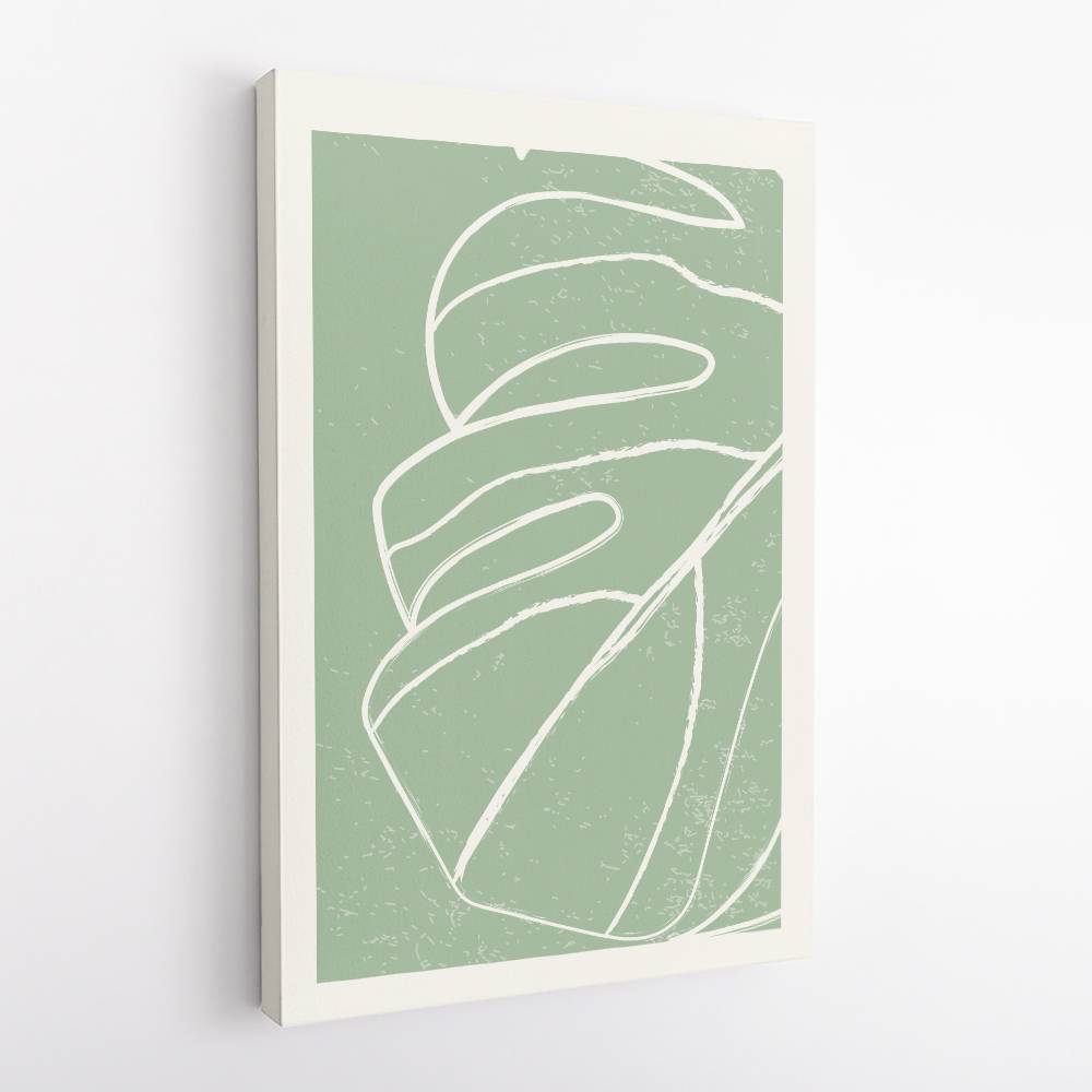 Minimal Monstera Collection #2 Wall Art Minimal Monstera Collection #2 Wall Art