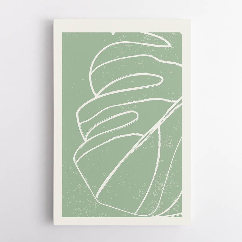 Minimal Monstera Collection #2 Wall Art Minimal Monstera Collection #2 Wall Art