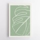 Minimal Monstera Collection #2 Wall Art Minimal Monstera Collection #2 Wall Art