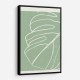 Minimal Monstera Collection #2 Wall Art Minimal Monstera Collection #2 Wall Art