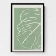 Minimal Monstera Collection #2 Wall Art Minimal Monstera Collection #2 Wall Art
