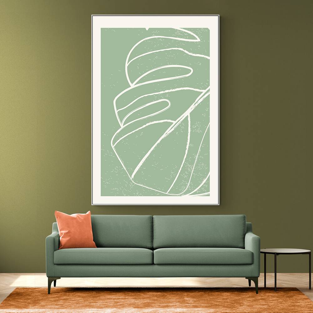 Minimal Monstera Collection #2 Wall Art Minimal Monstera Collection #2 Wall Art