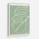 Minimal Monstera Collection #2 Wall Art Minimal Monstera Collection #2 Wall Art