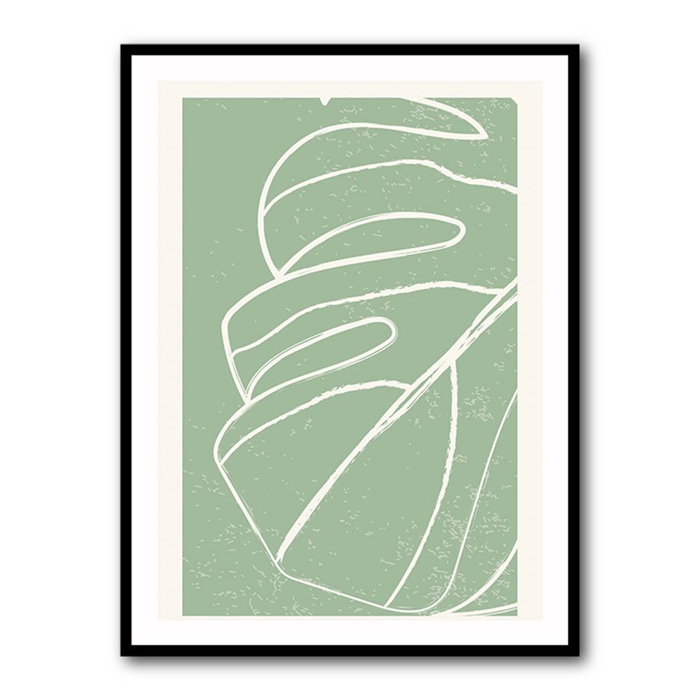 Minimal Monstera Collection #2 Wall Art Minimal Monstera Collection #2 Wall Art