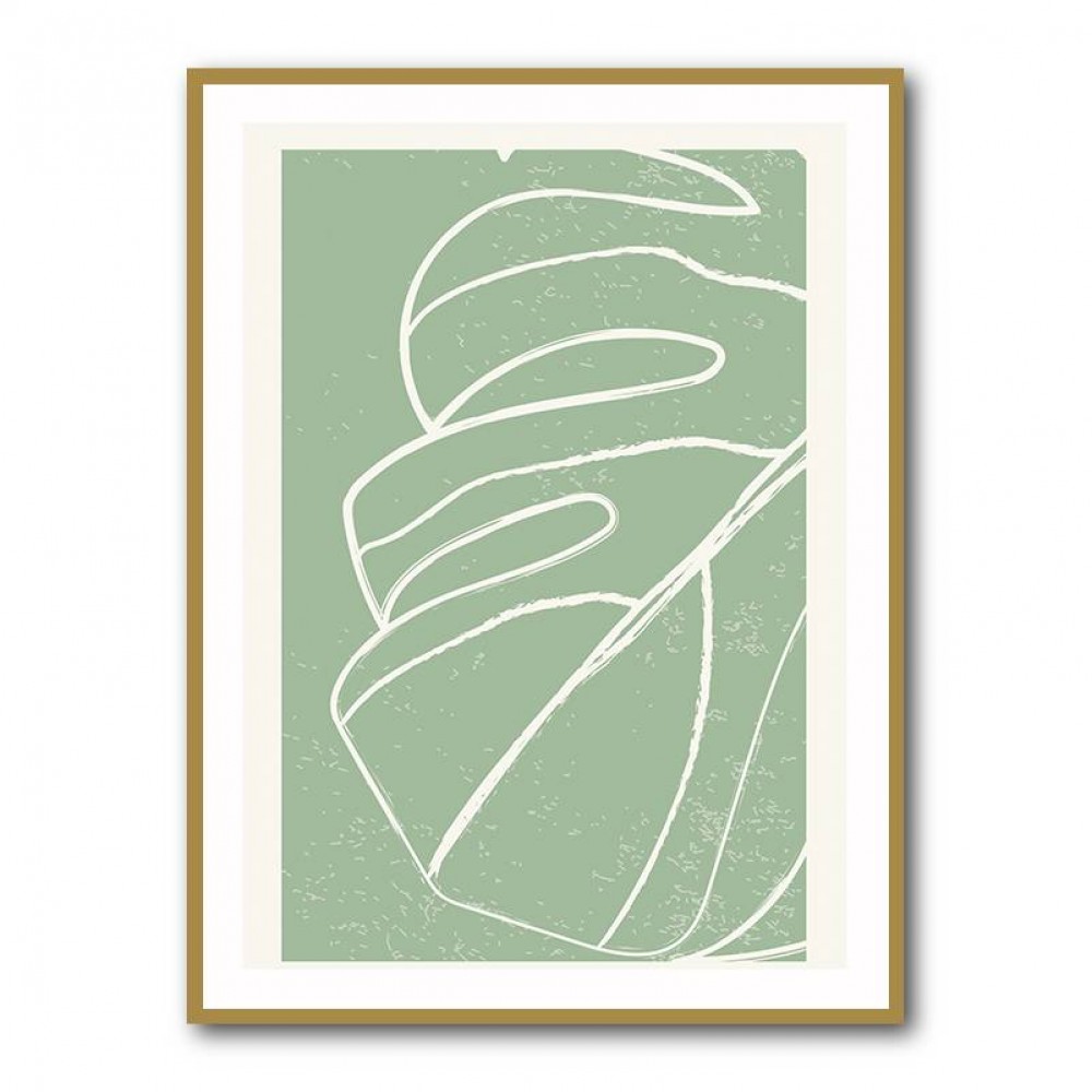 Minimal Monstera Collection #2 Wall Art Minimal Monstera Collection #2 Wall Art