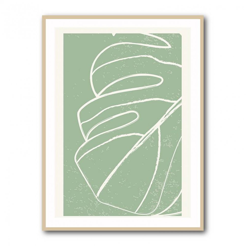 Minimal Monstera Collection #2 Wall Art Minimal Monstera Collection #2 Wall Art