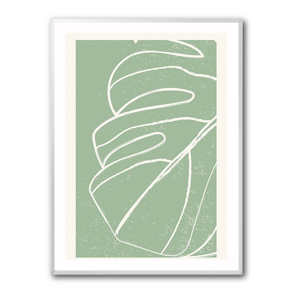 Minimal Monstera Collection #2 Wall Art Minimal Monstera Collection #2 Wall Art
