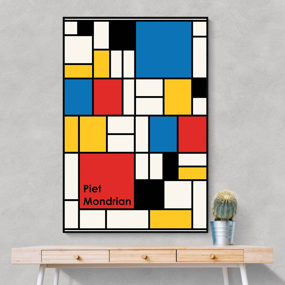 Piet Mondrian Wall Art Piet Mondrian Wall Art