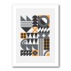 Vibrant Bauhaus Collection #1 Wall Art Vibrant Bauhaus Collection #1 Wall Art