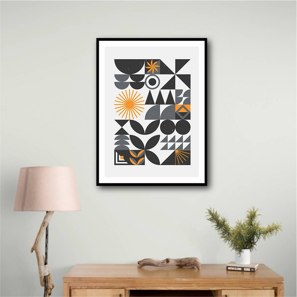 Vibrant Bauhaus Collection #2 Wall Art Vibrant Bauhaus Collection #2 Wall Art