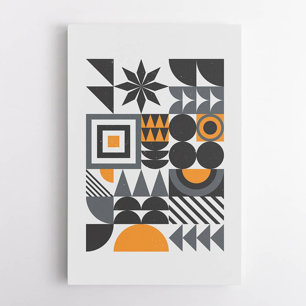 Vibrant Bauhaus Collection #4 Wall Art Vibrant Bauhaus Collection #4 Wall Art
