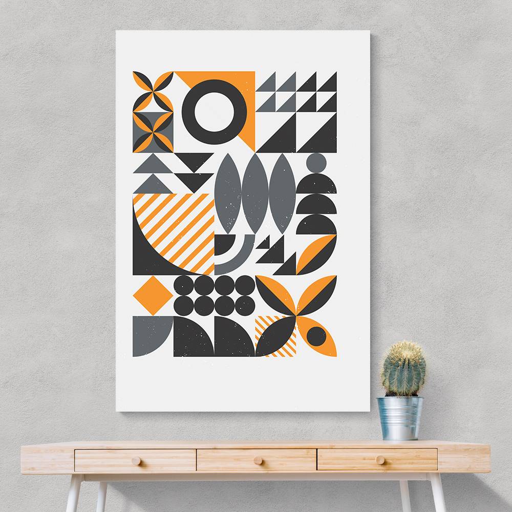 Vibrant Bauhaus Collection #3 Wall Art Vibrant Bauhaus Collection #3 Wall Art