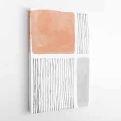 Watercolor Lines Series #2 Wall Art