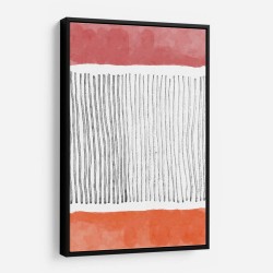 Watercolor Lines Series #4 Wall Art