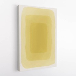 Yellow Watercolor Shapes #3 Wall Art