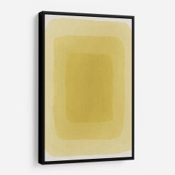 Yellow Watercolor Shapes #3 Wall Art