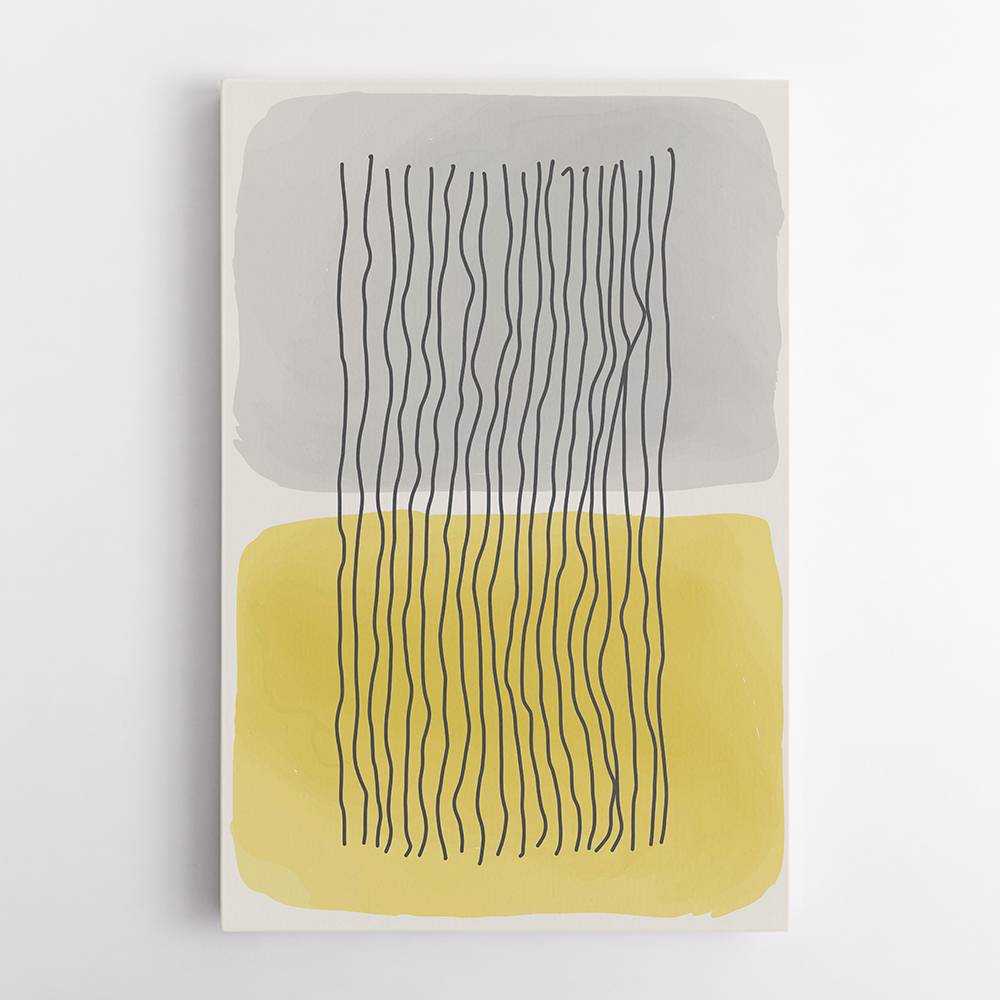 Yellow Watercolor Shapes Series #2 Wall Art Yellow Watercolor Shapes Series #2 Wall Art