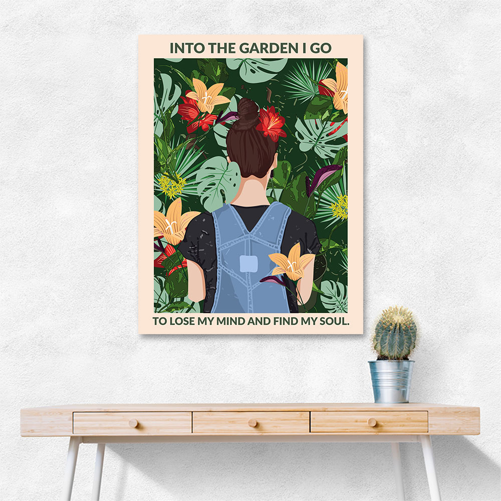 Into the Garden Standard Wall Art