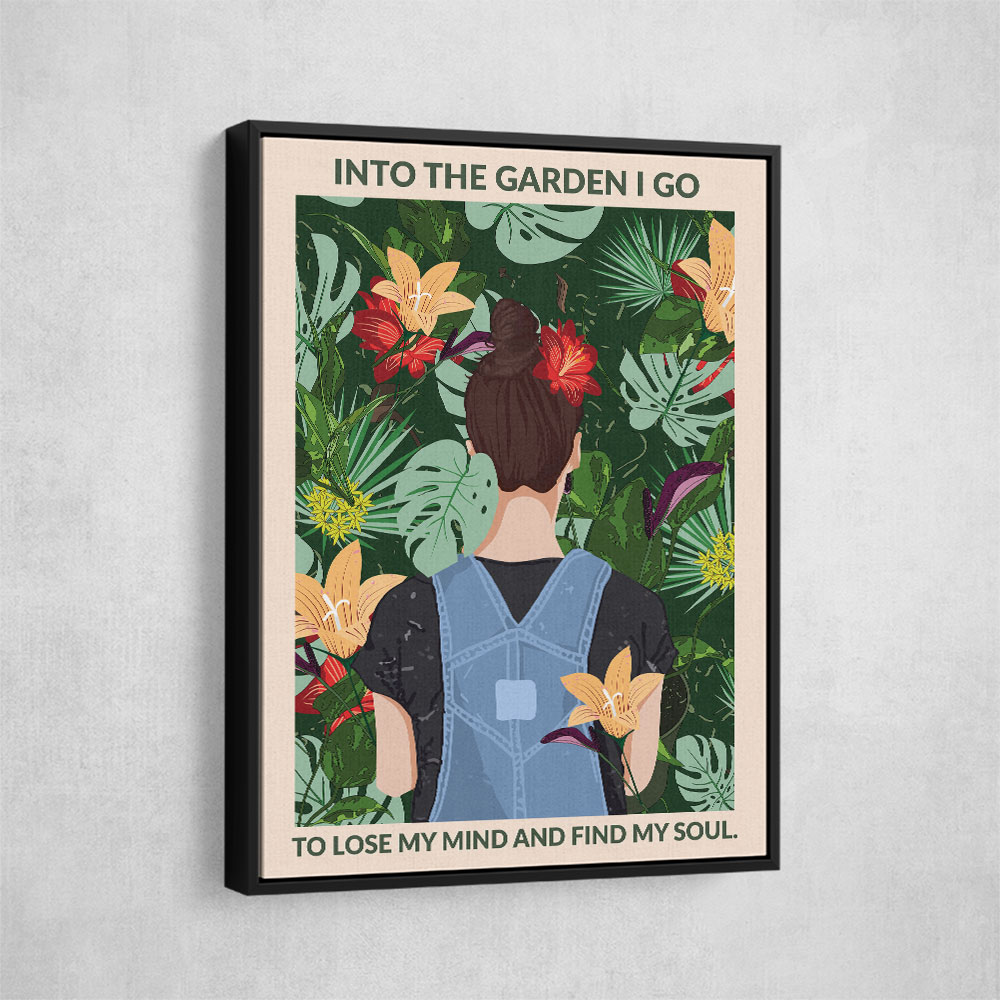 Into the Garden Standard Wall Art