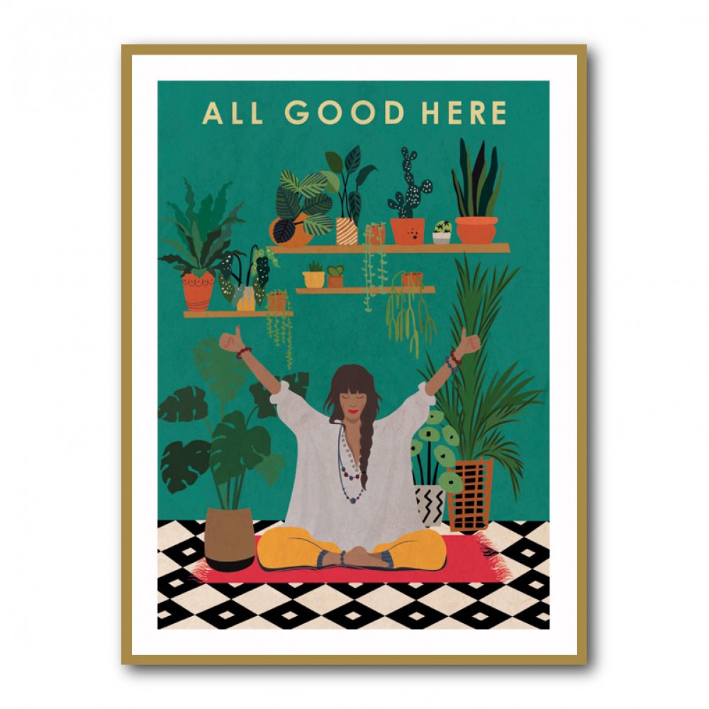 All Good Here 1 Wall Art All Good Here 1 Wall Art