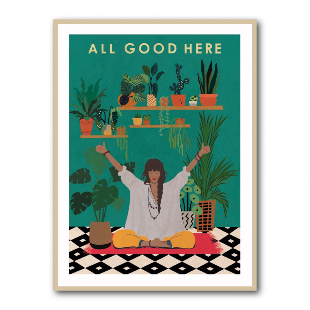 All Good Here 1 Wall Art All Good Here 1 Wall Art