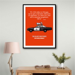 Blues Brothers Standard Wall Art