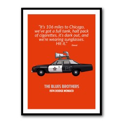 Blues Brothers Standard Wall Art