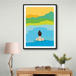 Evening Dip Wall Art