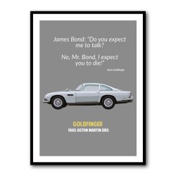 Goldfinger Standard Wall Art