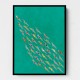 Racing Swimmers Wall Art