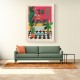 Zebra Bathtime Wall Art Zebra Bathtime Wall Art