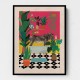 Zebra Bathtime Wall Art Zebra Bathtime Wall Art