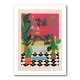 Zebra Bathtime Wall Art Zebra Bathtime Wall Art