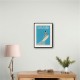 Just a Girl Who Loved To Paddle (brunette) Wall Art