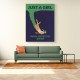 Just a Girl Who Loves To Swim Wall Art