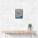 Just a Guy Who Loves To Swim (green) Wall Art