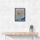 Just a Guy Who Loves To Swim (green) Wall Art