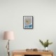 Just a Guy Who Loves To Swim (green) Wall Art