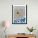 Just a Guy Who Loves To Swim (green) Wall Art
