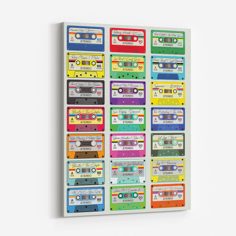 Mix Tape Wall Art