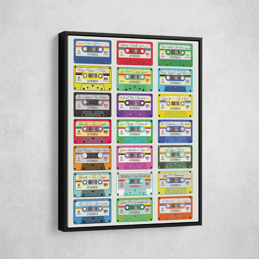 Mix Tape Wall Art