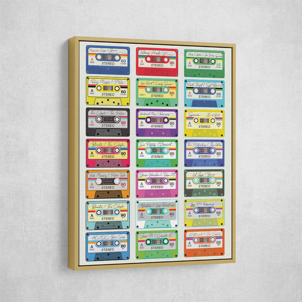 Mix Tape Wall Art