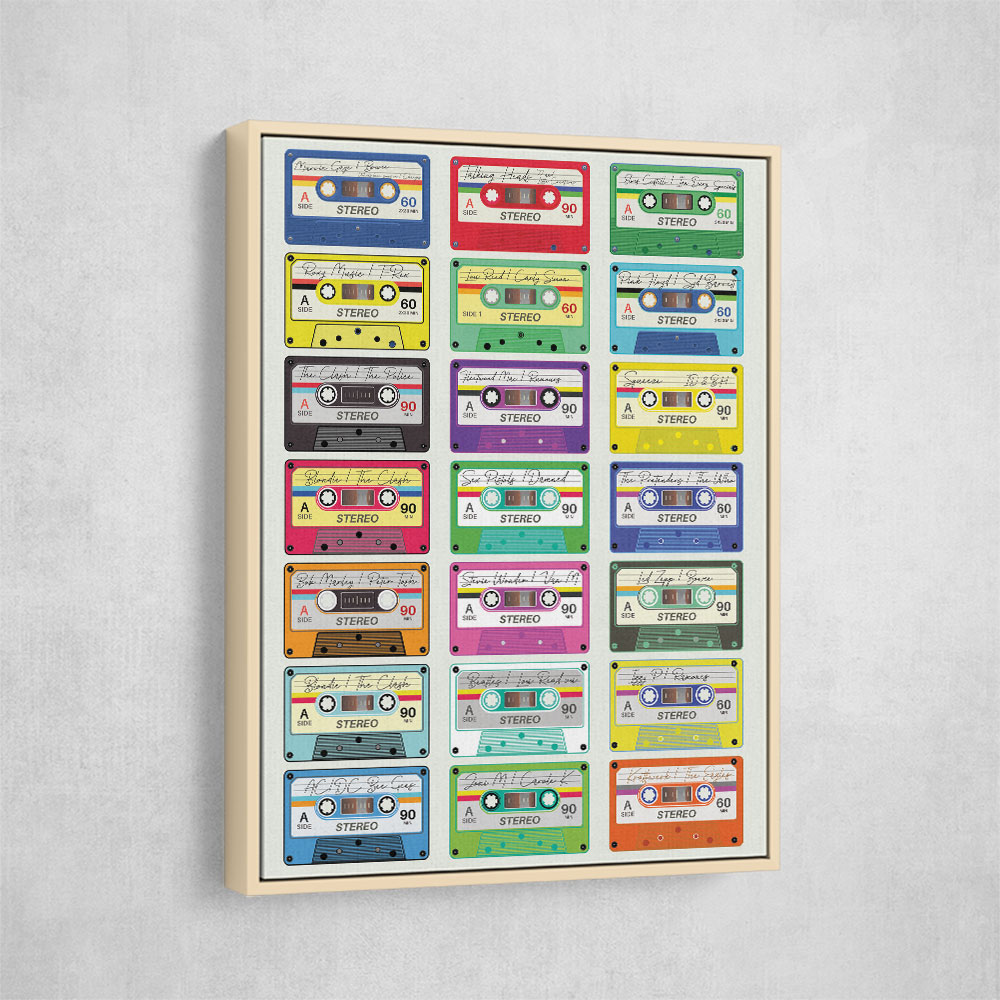 Mix Tape Wall Art